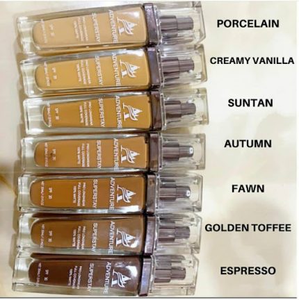 ADVENTURE FOUNDATION FAWN/GOLDEN TOFFEE/AUTUMN/ESPRESSO