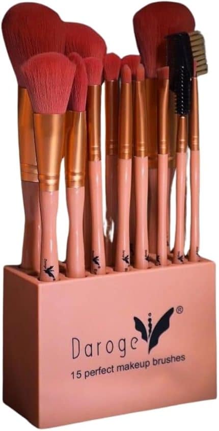 Daroge pink brush set