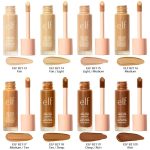 ELF HALO GLOW FOUNDATION FAIR_ FAIR LIGHT_ FAIR MEDIUM_ MEDIUM_ MEDIUM TAN_ TAN_ TAN DEEP_ DEEP RICH_ RICH