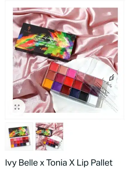 IVY BELL TONIAX LIP PALETTE
