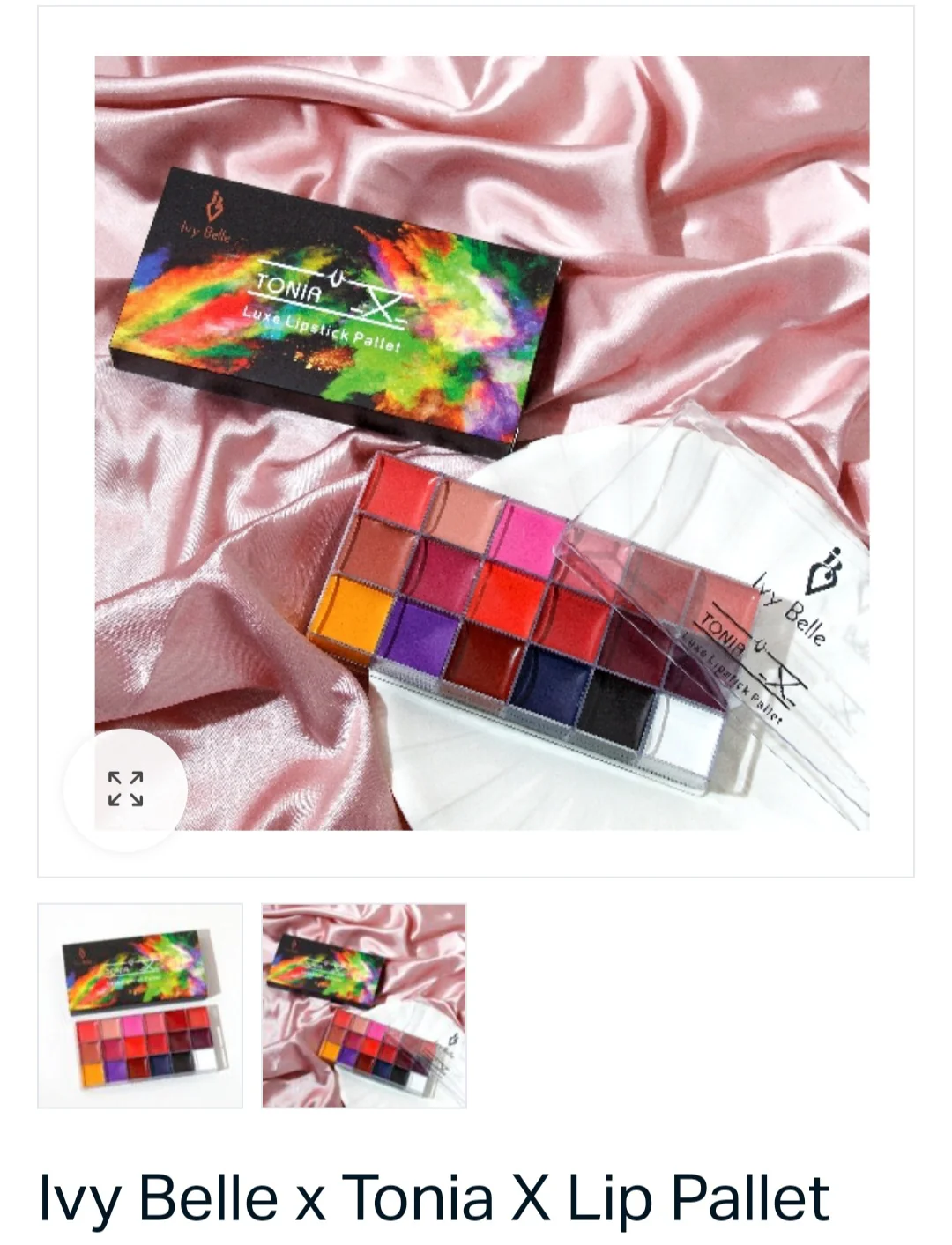 IVY BELL TONIAX LIP PALETTE GH140 IVY BELL TONIAX LIP PALETTE - Image 1