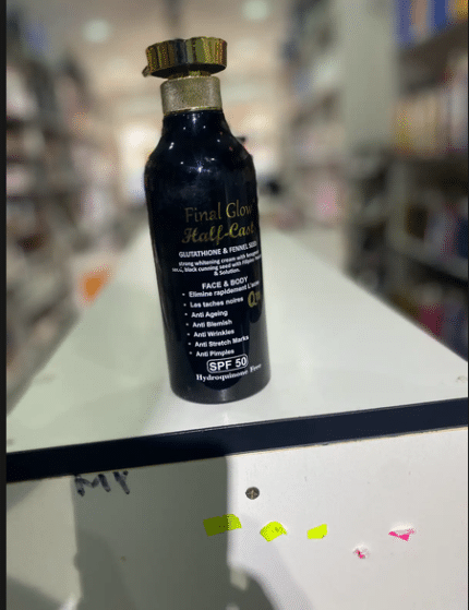 Final glow halfcast lotion