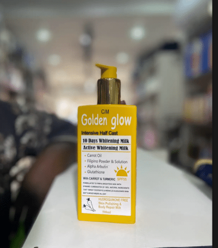 Golden glow lotion