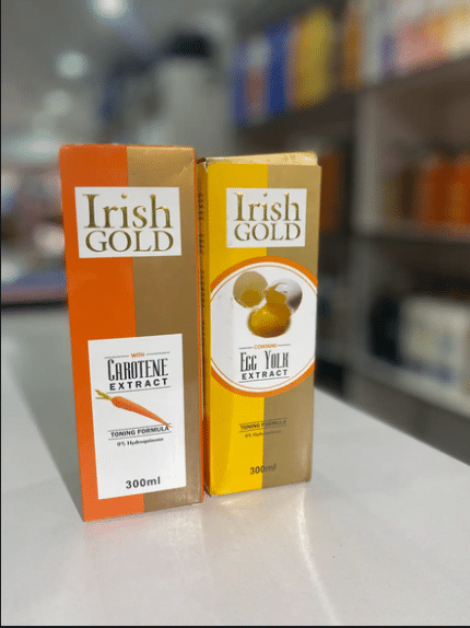 Irish gold lotion