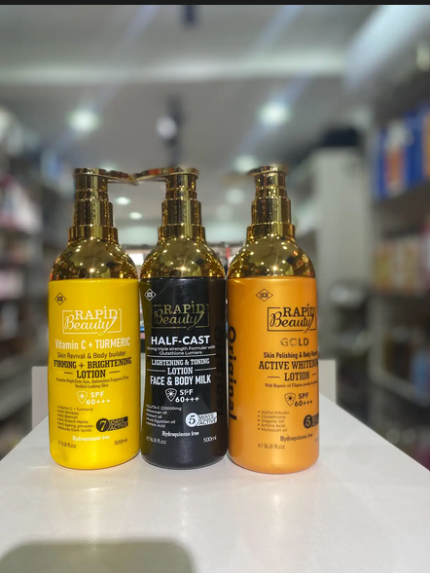 Rapid beauty lotion