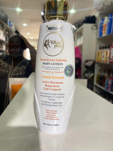 White plus lotion
