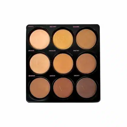 Vee Beauty 9in1 powder palette